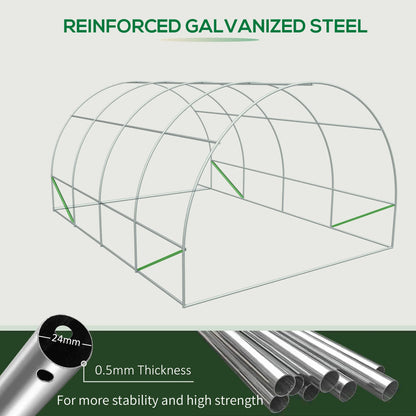 20' X 10' X 7' Greenhouse Large Walk-In