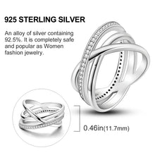 925 Sterling Silver Infinite Love Cubic Zircon Ring