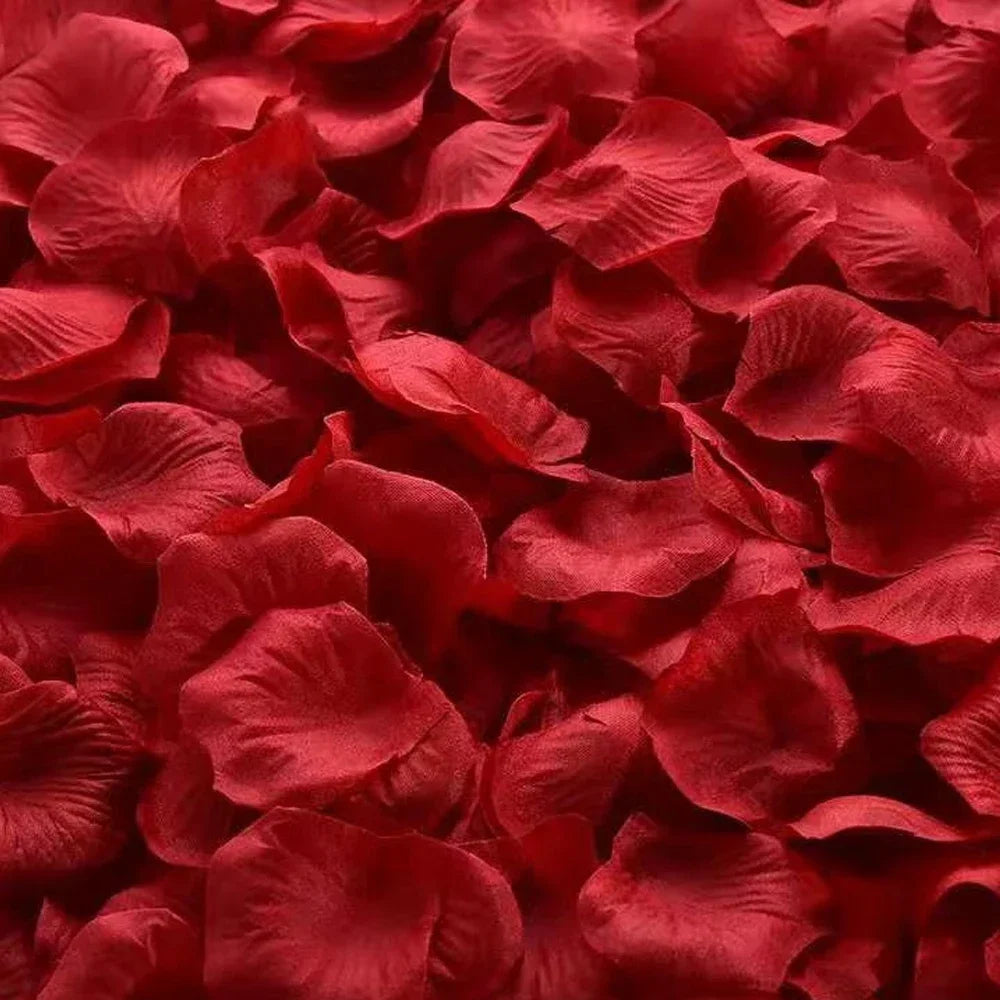 100-10000Pcs Colorful Artificial Rose Petals