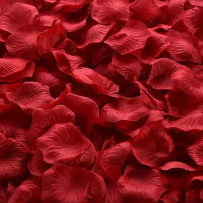100-10000Pcs Colorful Artificial Rose Petals