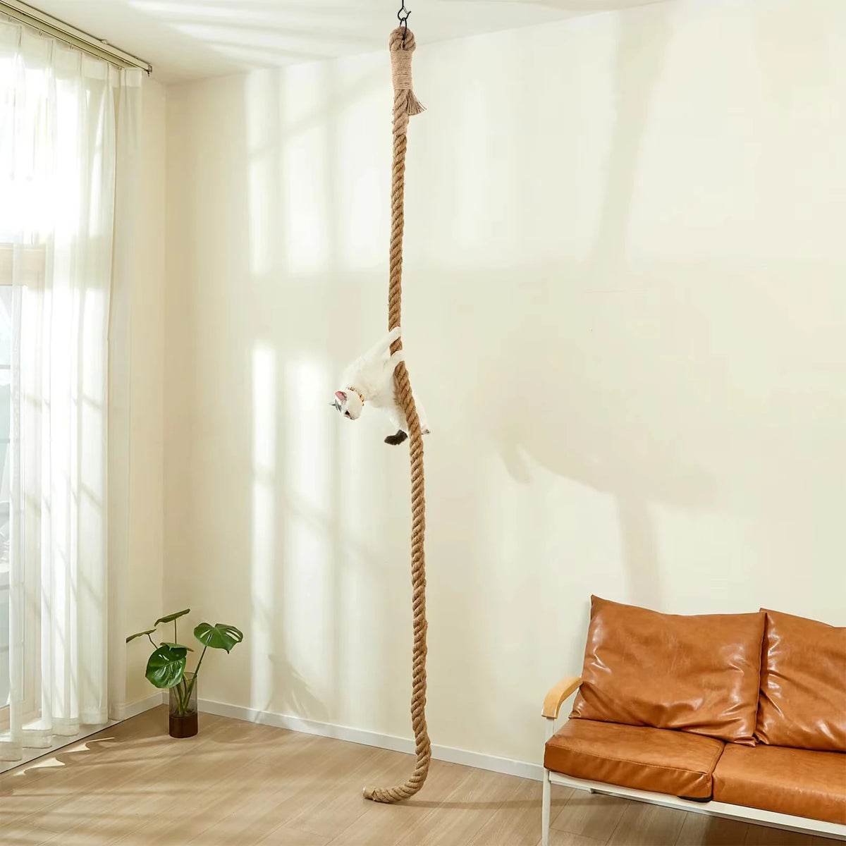 Cat Sisal Climbing Rope Climber Tree