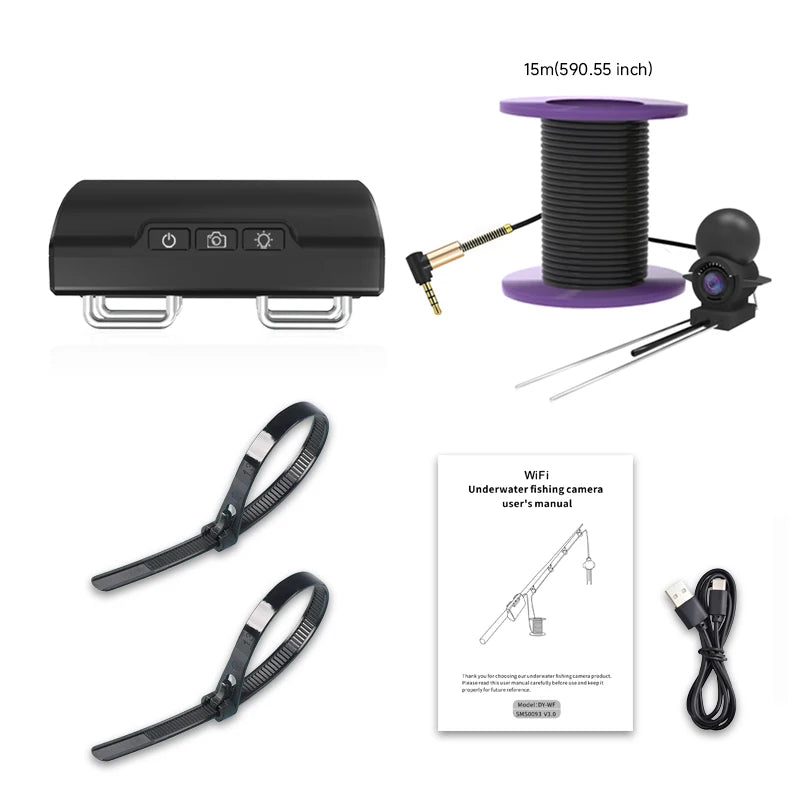 Dodosee Portable WiFi Underwater Fishing Camera & Fish Finder