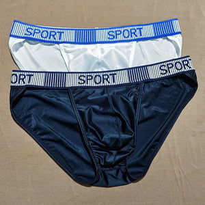 High Fork Mid Waist Elastic Breathable Briefs