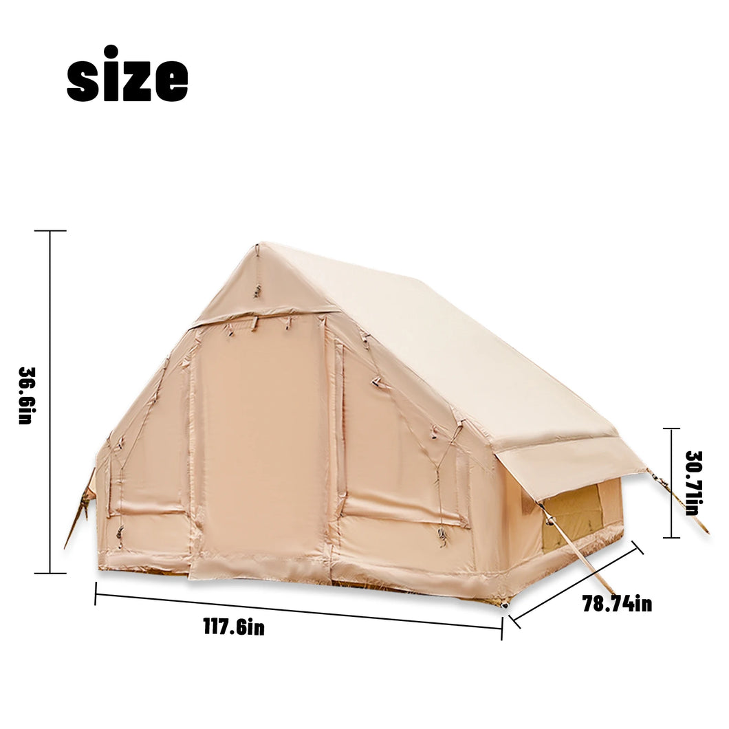 Triangle Shape Inflatable Camping Tent