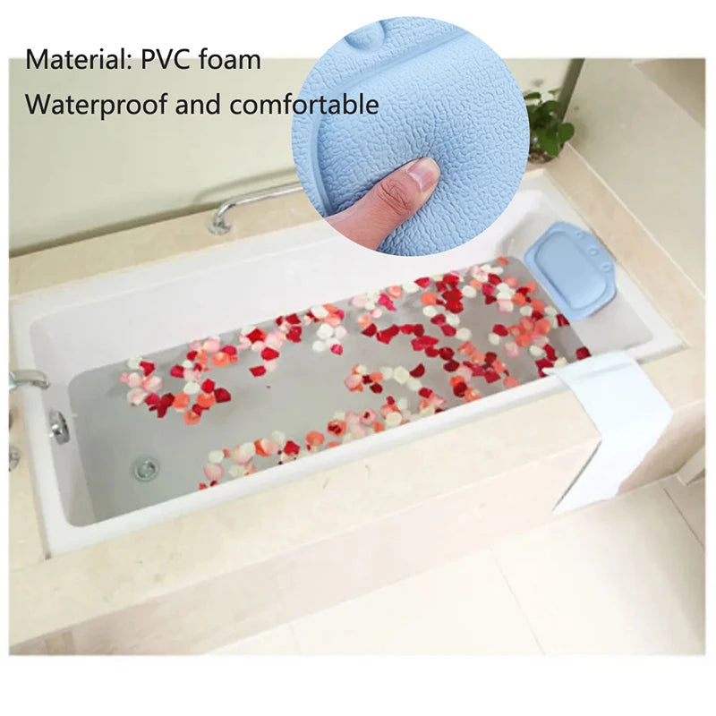 Bath Headrest With Suction Cup