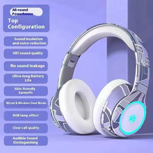 Wireless Esports Gaming Headphones With RGB Lighting Intelligent Noise Reduction