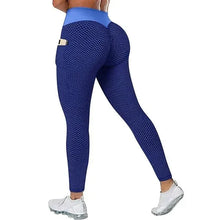 High Waist Pocketed Sports Leggings