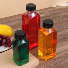 150-500ML Empty Plastic Drink Containers with Black Screw Caps