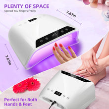 320W Big Space UV LED Nail Lamp For Manicure Drying Gel Nail Polish