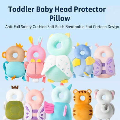 Baby Head Protector Pillow Cartoon Design Backpack