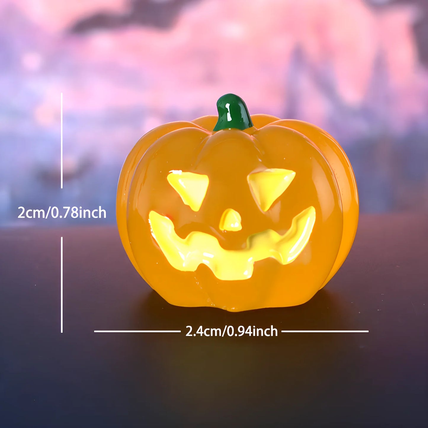 Light Up Your Halloween 6PCS Multi-Purpose Glow Ornaments