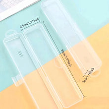 Transparent Toothbrush Box Organizer