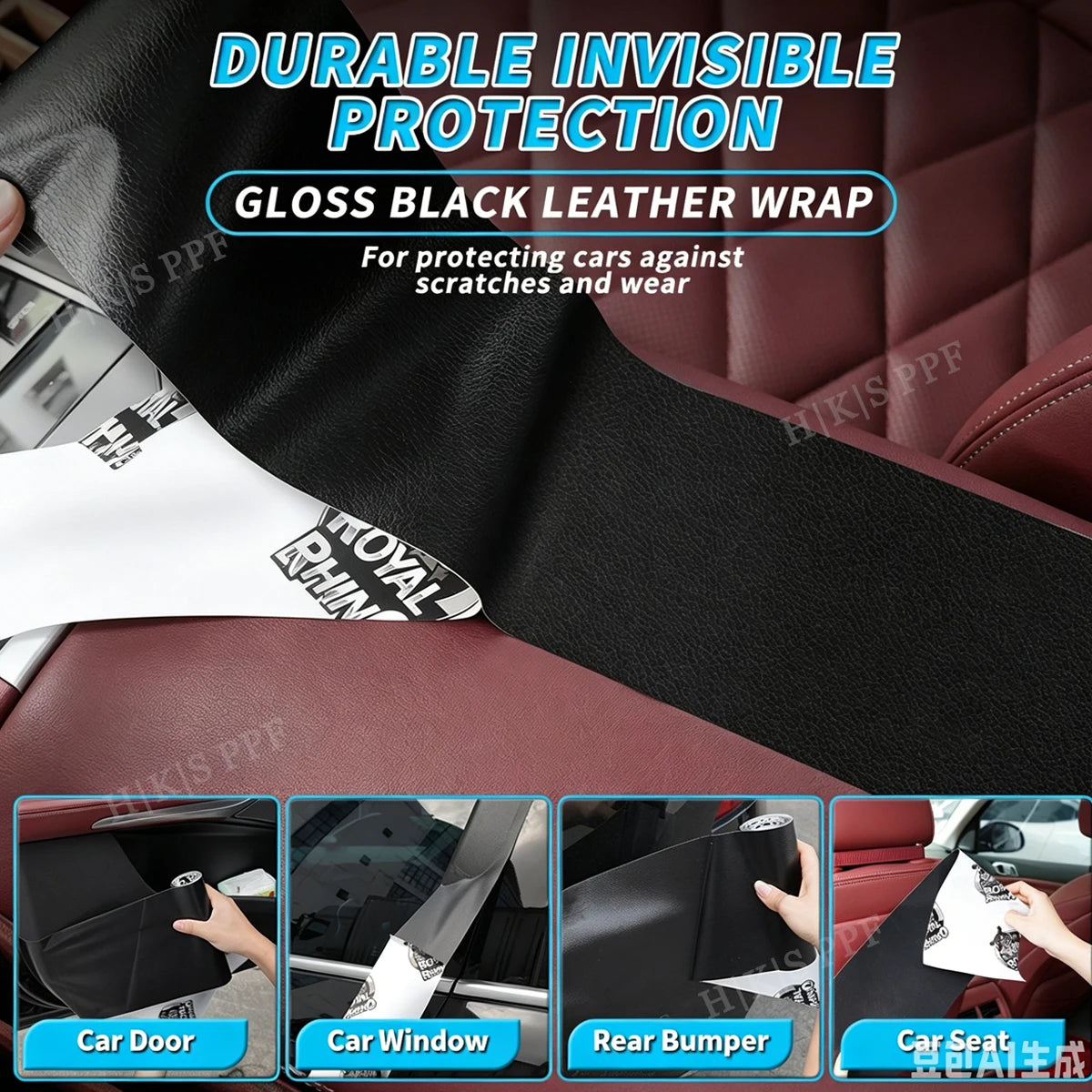 Self-Adhesive PU Leather Repair Patch Sheet