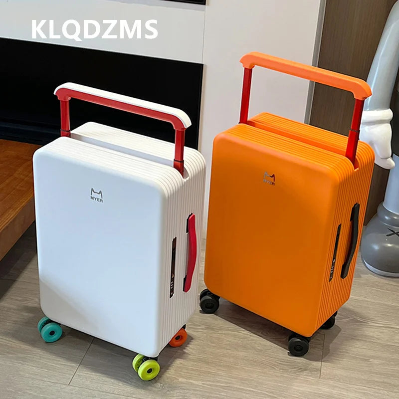 KLQDZMS Large-capacity Rolling Luggage