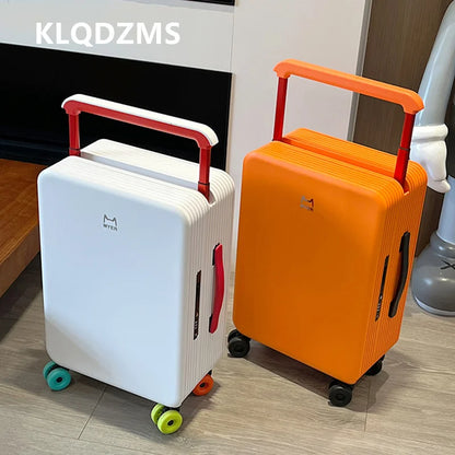 KLQDZMS Large-capacity Rolling Luggage