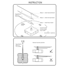 Vinyl Record Counterclockwise Wall Clock