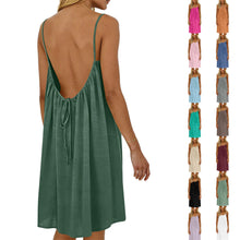 Women's  Breathable Backless Dress