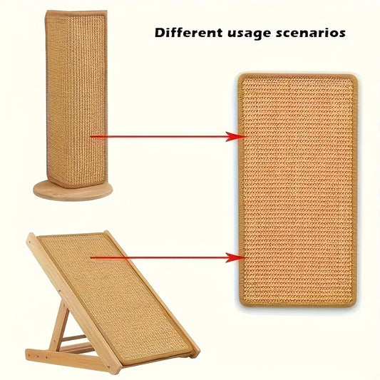 Sturdy Sisal Cat Scratching Post & Furniture Protector