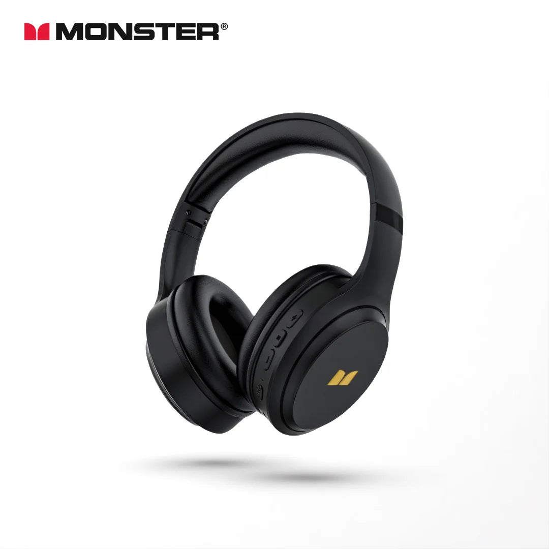 Monster Harmonic N21 Wireless Bluetooth 6.0 Over-Ear Foldable Headphones