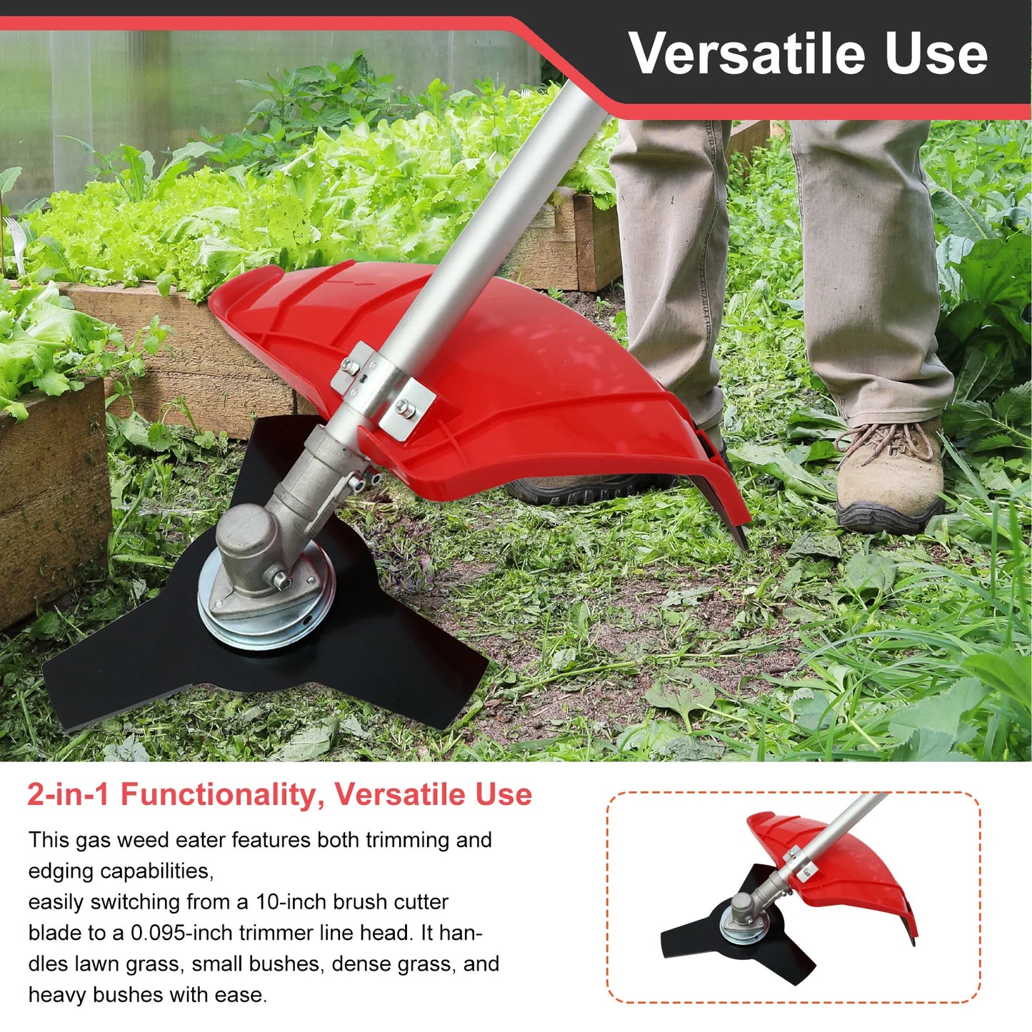 4-Stroke Gas Weed Eater