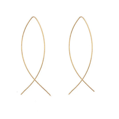 Long Crystal Tassel Earrings For Women