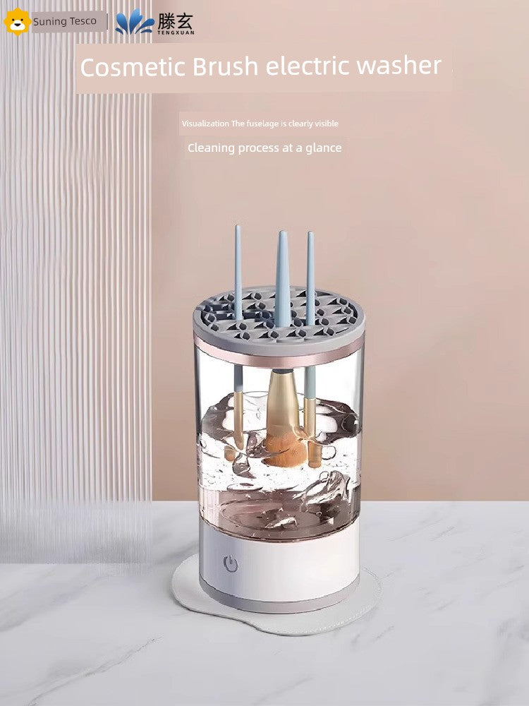 Cleaning Device Automatic Quick-Drying Makeup Brush