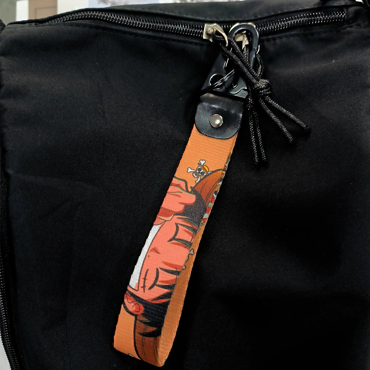 One Piece Anime Eagle Beak Keychain Lanyard & Badge Holder