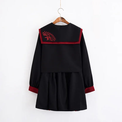 Women's Classic JK Sailor Style Uniform Set