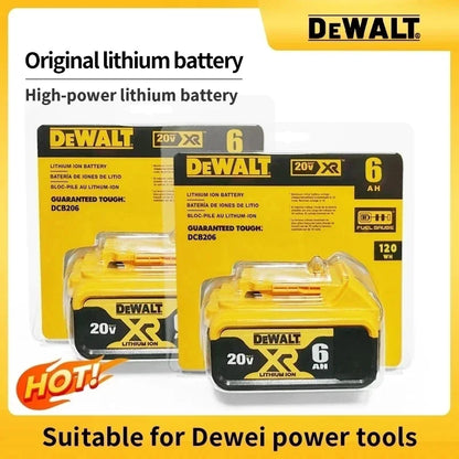 DeWalt 20V Max 6.0Ah Lithium-Ion Power Tool Battery Replacement