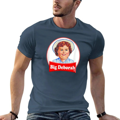 Big Deborah Parody Graphic Short Sleeve T-Shirt