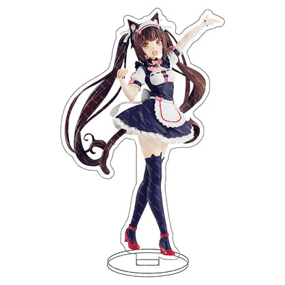 NEKOPARA 16CM Anime Acrylic Stand Figure (Chocola, Vanilla, & Friends)