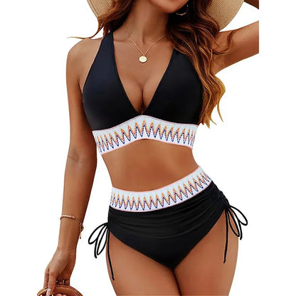One Piece Designer Waist Bathing Suit