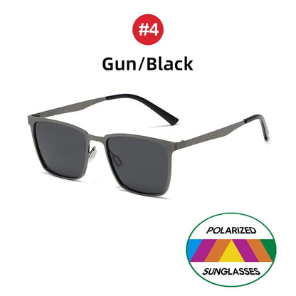 Classic Rectangle Polarized Sunglasses