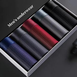 5pcss Summer Ice Silk Cool Breathable Boxer Briefs