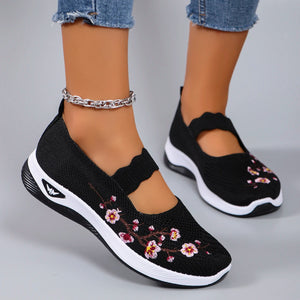 Breathable Mesh Flat Casual Shoes