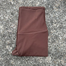 Solid Color High Waist Leggings with Pocket