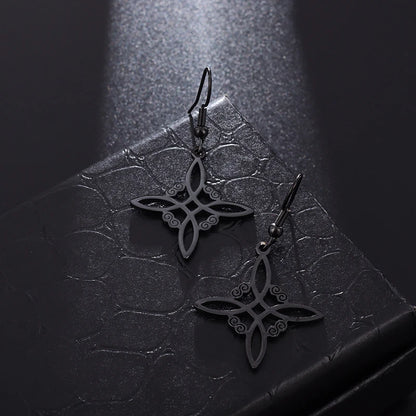 Witch Knot Cuff Stainless Steel Bracelet
