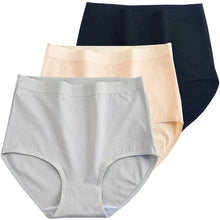 3pcs Cotton High Waist Briefs