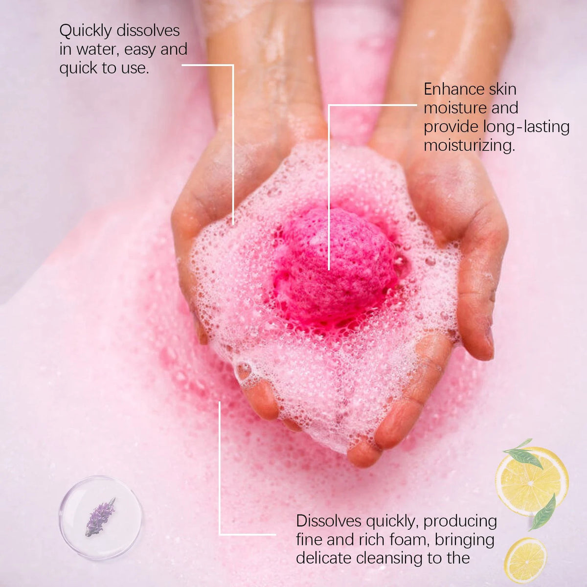 OceAura Festive Christmas Bath Bombs Gift Set