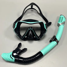 Anti-Fog Silicone Tempered Glass Snorkeling Mask