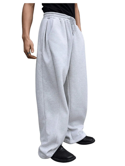 Straight Loose Fit Multi-pocket Joggers