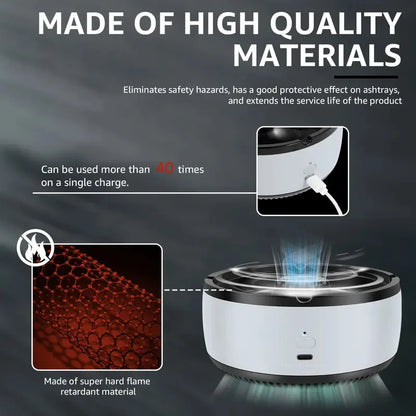 Smart Air Purifying Ashtray & Smoke Odor Absorber