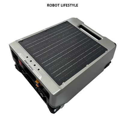 Solar-Powered Automatic Cordless Robotic Pool Skimmer Cleaner