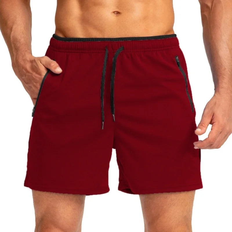 Solid Loose Fit Training Shorts