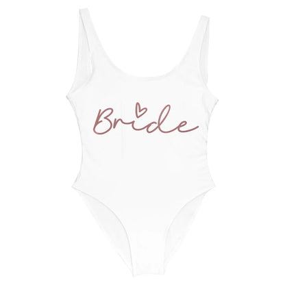 Team Bride One-Piece Swimsuit