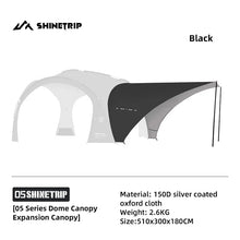 ShineTrip Waterproof Silver Coated Dome Tent