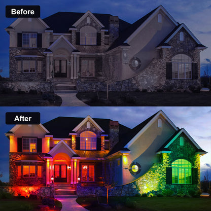 Outdoor Waterproof Solar Landscape Spotlight