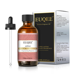 EUQEE 60ml Sweet Fruity Fragrance Oils with Glass Dropper