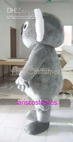 Plush Koala Bear Full-Body Mascot Costume – Cute Holiday & Party Performance Outfit