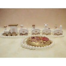 Mini Plastic Christmas Train Toy Ornaments